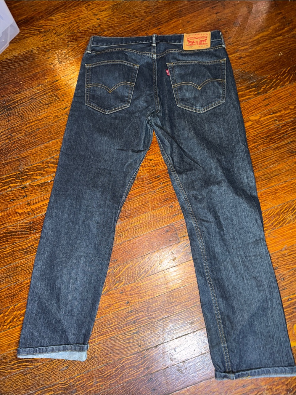 Levi's Indigo Men's Straight Jeans